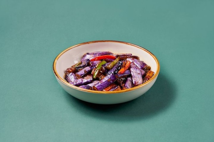 鱼香茄子 Eggplant in Garlic Sauce (V)