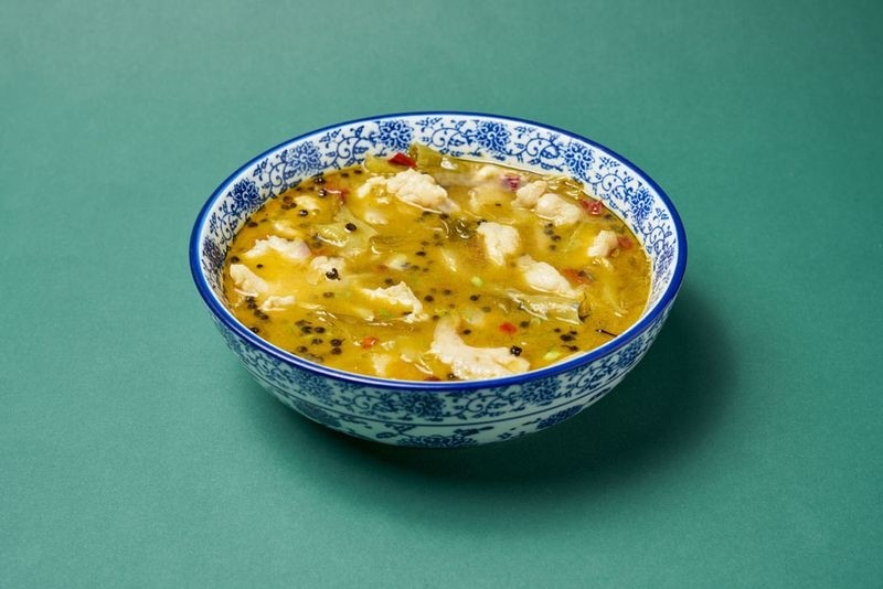 酸菜鱼 Fish with Pickled Vegetable Soup (GF)
