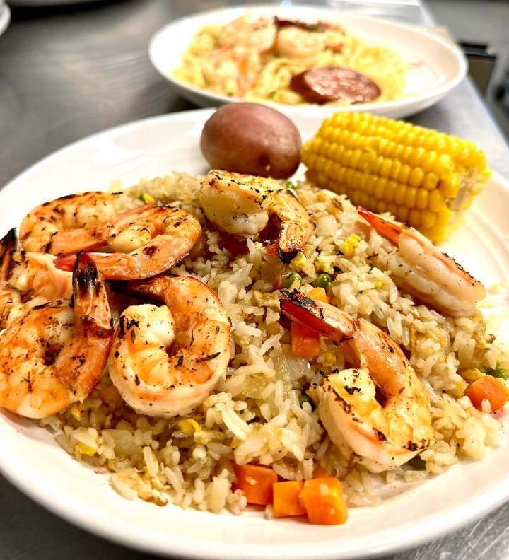 Grilled Shrimp Plate