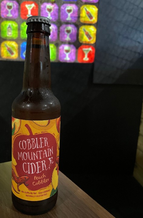 Cobbler Mountain Peach Hard Cider