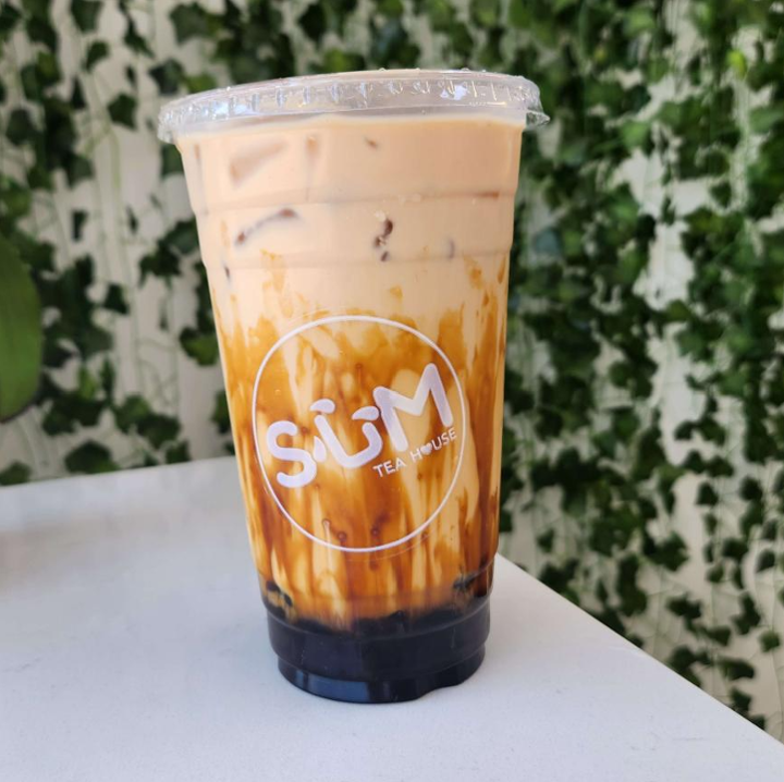 Brown Sugar MILK TEA w/ Boba