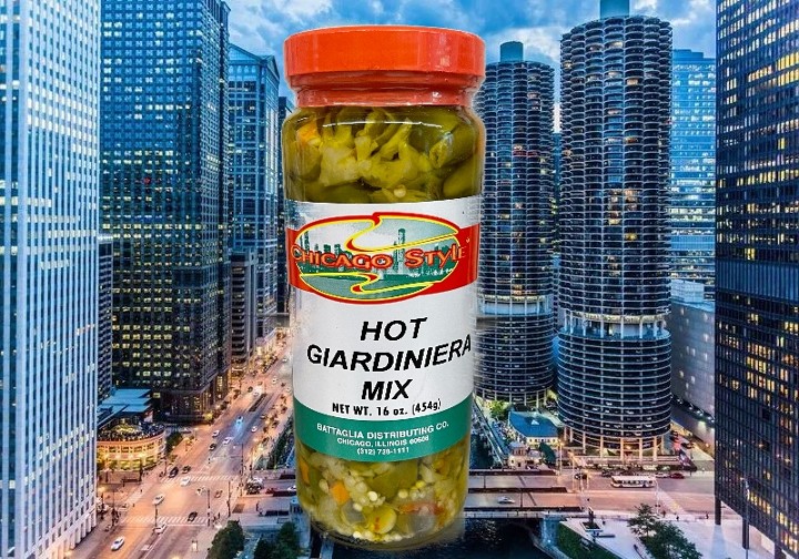 Jar Hot Giardiniera