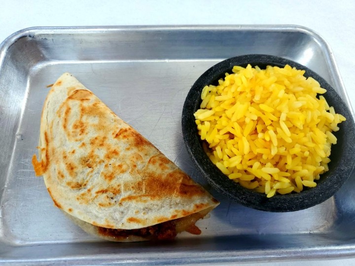 Kids Pork Quesadilla