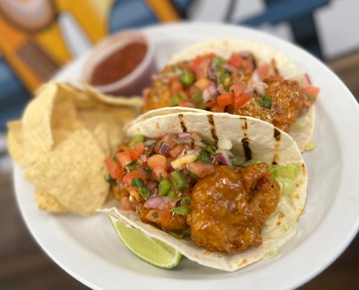 Sweet Heat Shrimp Tacos