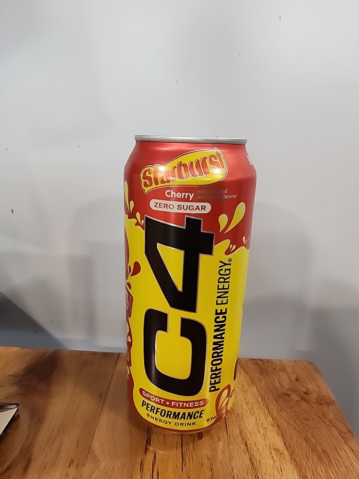 C4 STARBURST CHERRY ENERGY DRINK
