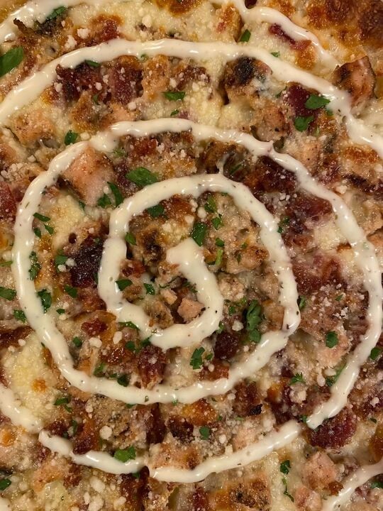 CHICKEN BACON RANCH PIZZA- LARGE ROUND