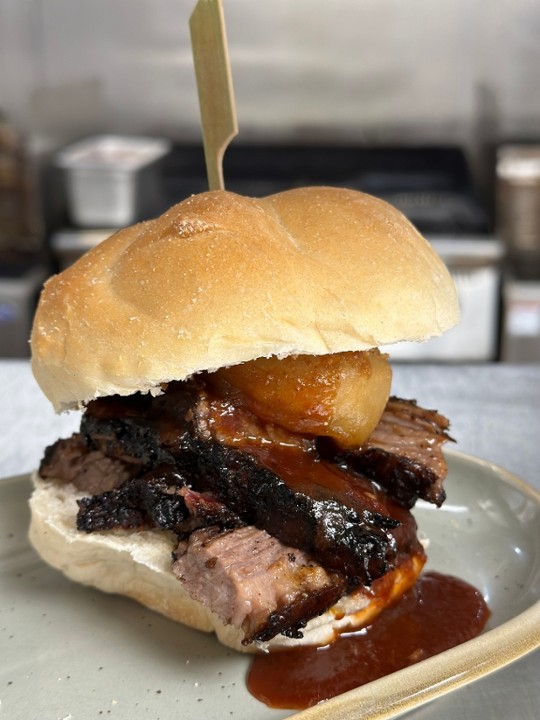 Big D Sliced Brisket Sandwich