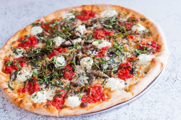 Large Double Dough Eggplant, Ricotta & Basil