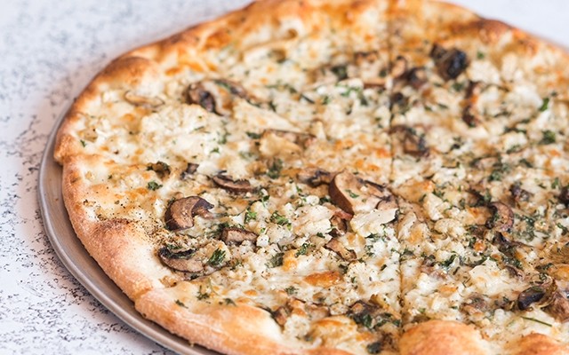Gluten-Free Fresh Mushrooms & Roasted Cauliflower