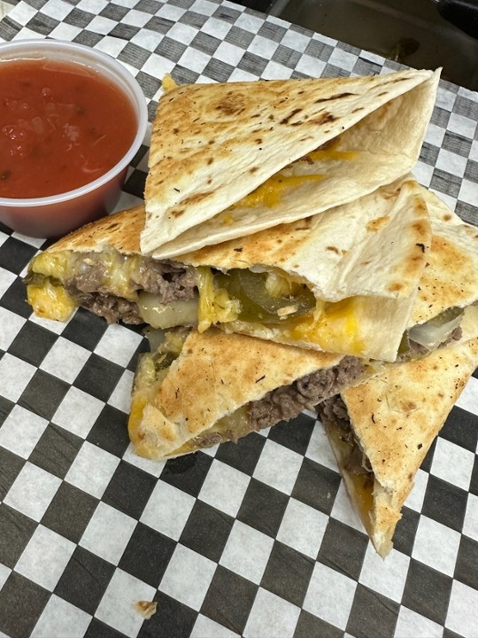 Cheesesteak Quesadilla