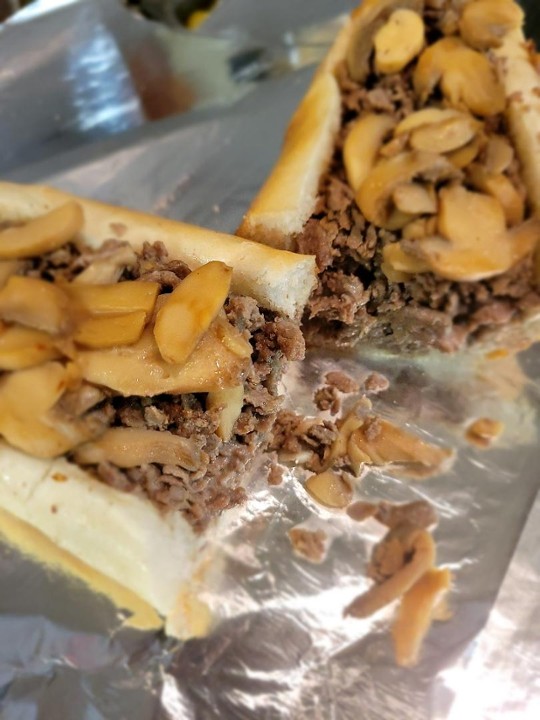 Mushroom Cheesesteak