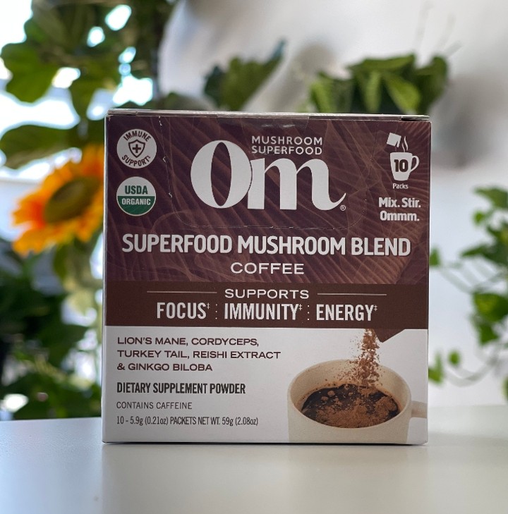 Om Mushroom Coffee Box of 10