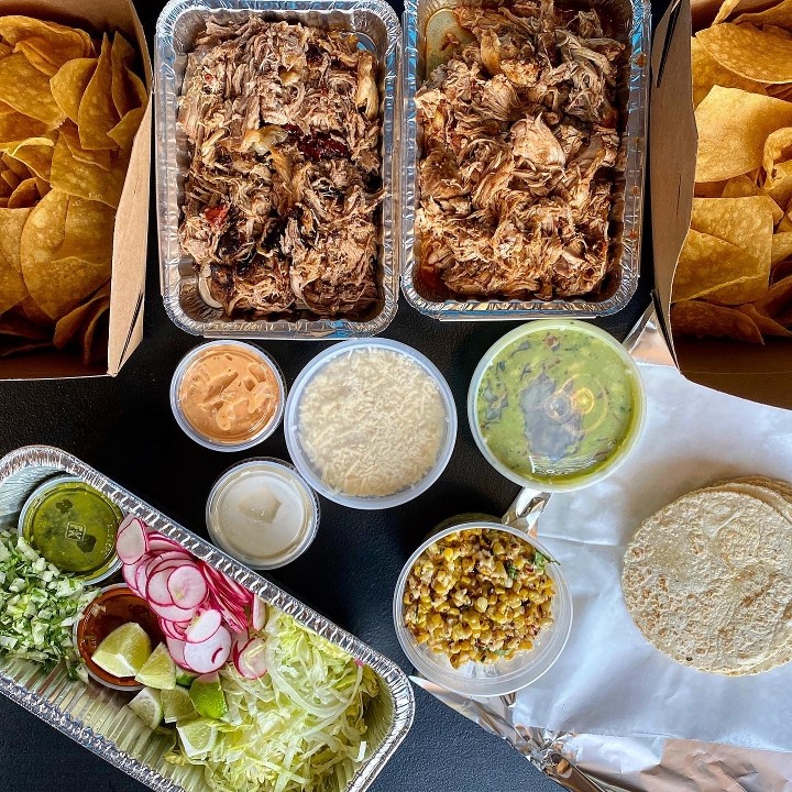 BYO Taco Party Pack (Feeds 4, take-out/delivery only)