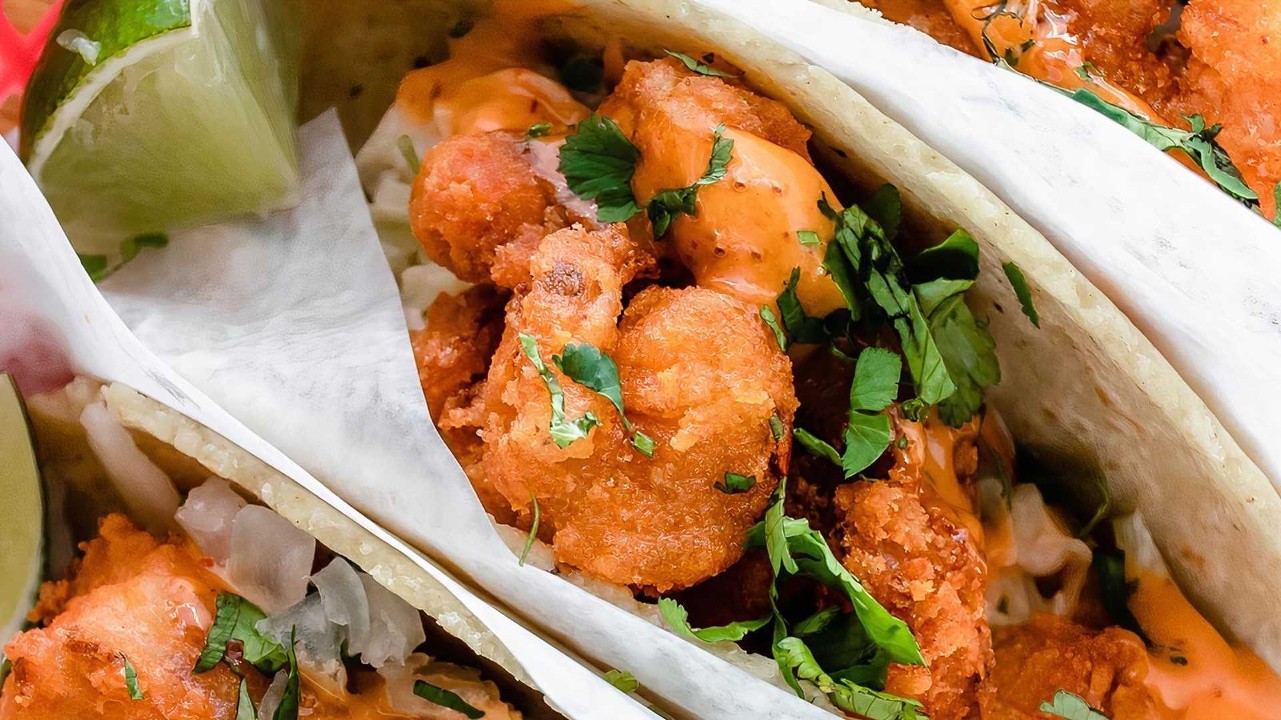 Two Shrimp Tacos