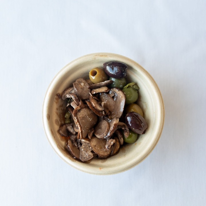 Olives + Mushrooms Snack