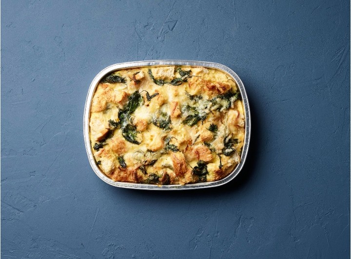 Spinach & Cheese Strata, 64 oz