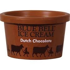 Blue Bell Chocolate Cup
