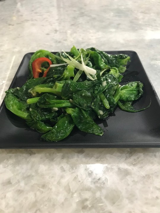 Sauteed Snow Pea Leaves