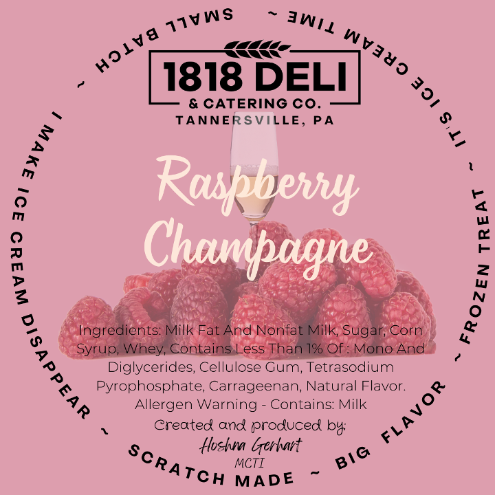 Raspberry Champagne