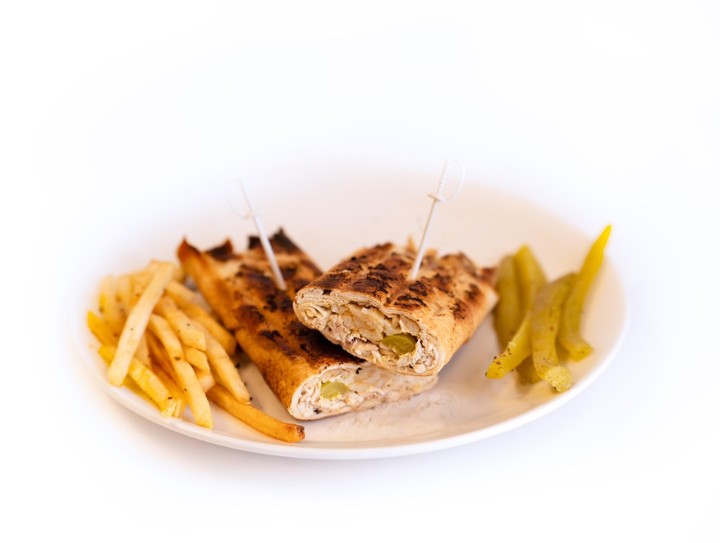 Smokey Grill Chicken sandwich on Pita