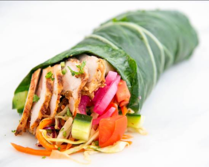 Custom Paleo Chicken Wrap