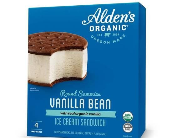 Organic Ice Cream Sandwich 4 ct. (Alden’s)
