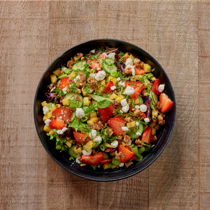 Vegan Strawberry Walnut Salad