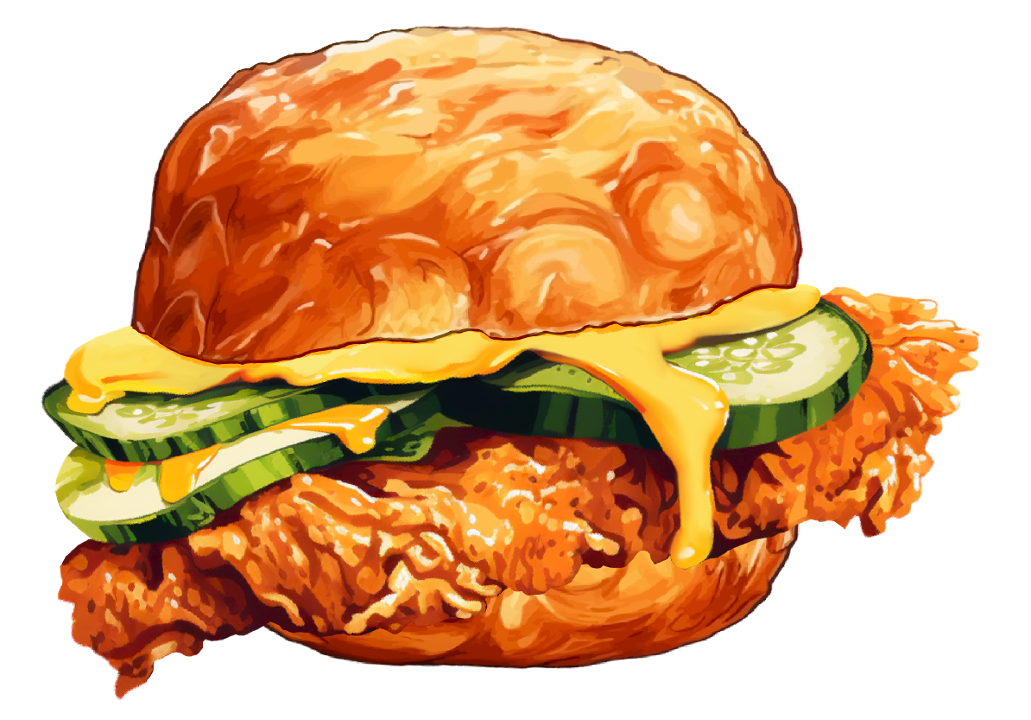 Gangnam Market Food Court Matt Bakes Egg Drop Sandwich