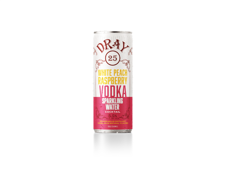 4 PACK - White Peach Can Cocktail