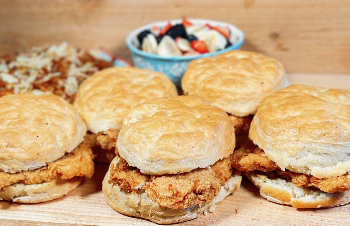 Country Fried Chicken Biscuit Pack (Available until 11 a.m. only)
