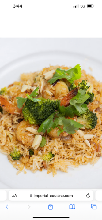 spicy rice with shrimp