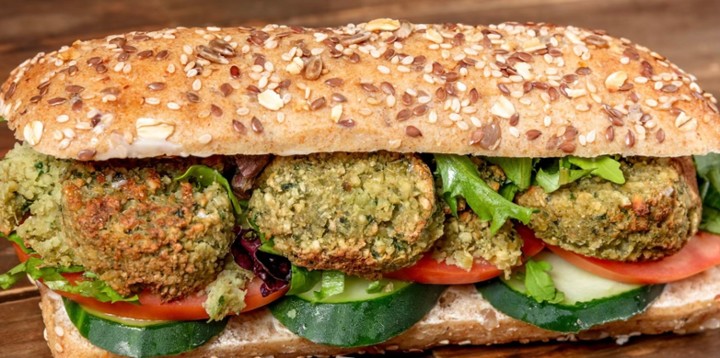 Vegan Falafel Sandwich