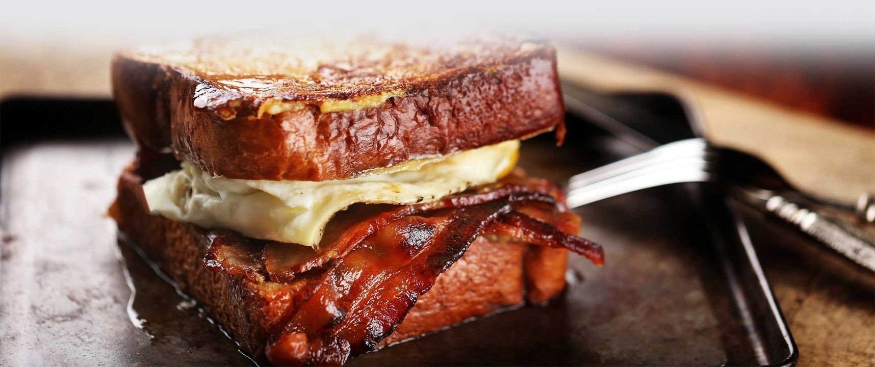 Le Maple Bacon French Toast Sandwich
