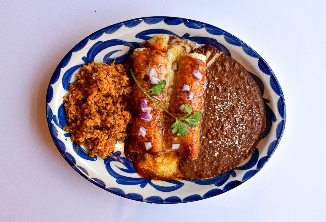 Seasoned Beef Enchiladas