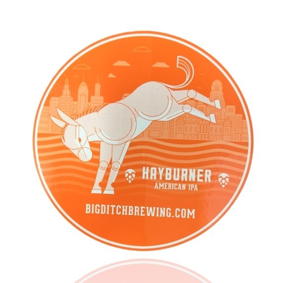 Hayburner Sticker
