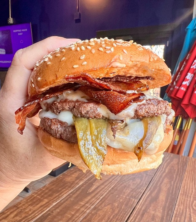Genuine Hatch Chile Burger