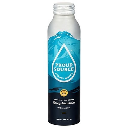 Proud Source Alkaline Bottled Water