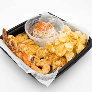 Shrimp and Scallop Platter