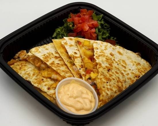 Tropical Shrimp Quesadilla