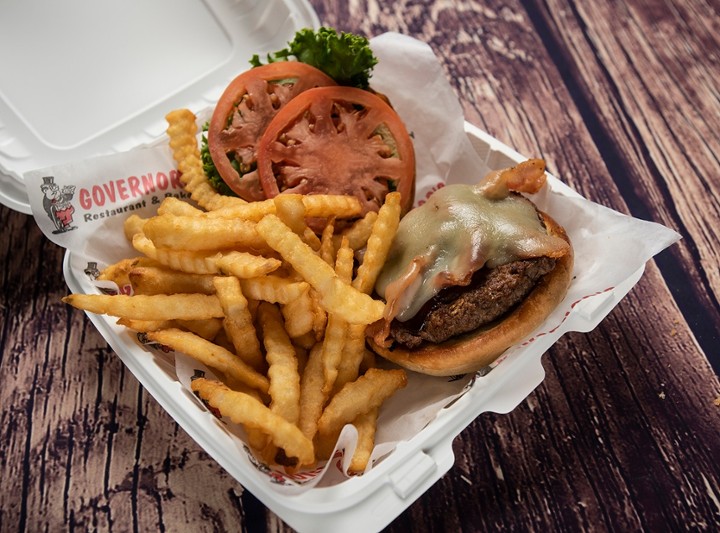 Memphis BBQ Bacon Burger*