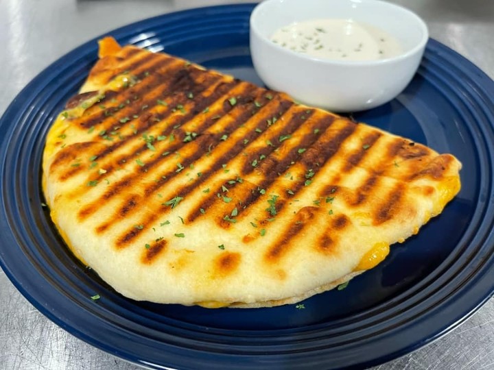 Naan-Grilled Cheese