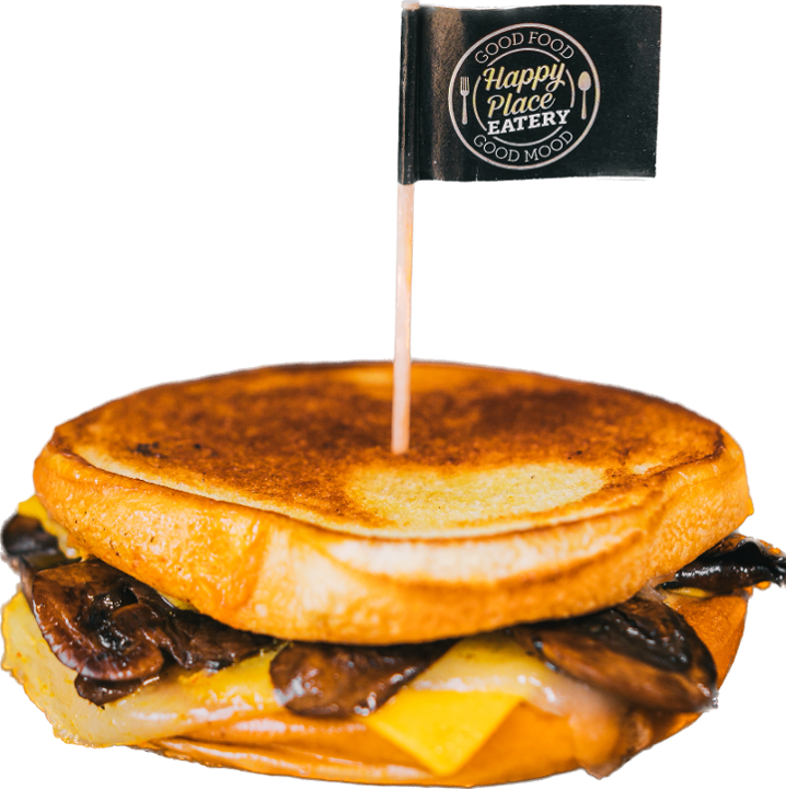 Veggie Mushroom Grilled Cheese