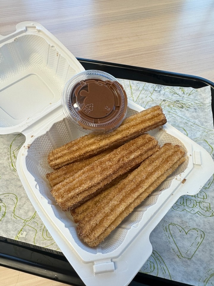 Churros w/nutella