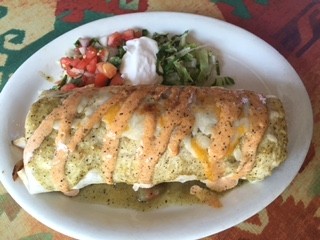 Ensenada Shrimp Burrito