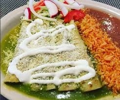 #10 Vegetarian Enchiladas