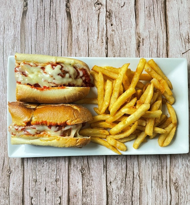 Meatball Parmesan Sub