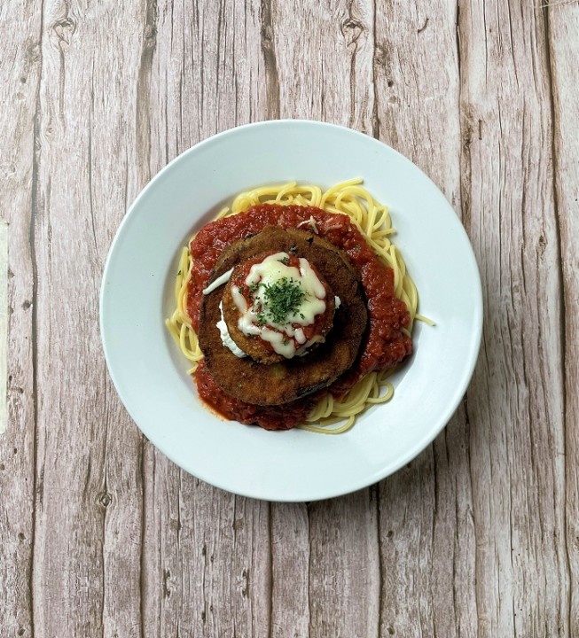 Lite Eggplant Parmesan