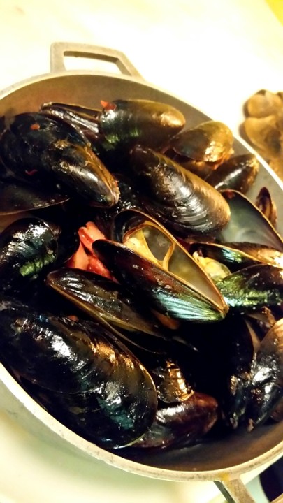 Moules Curry Frites