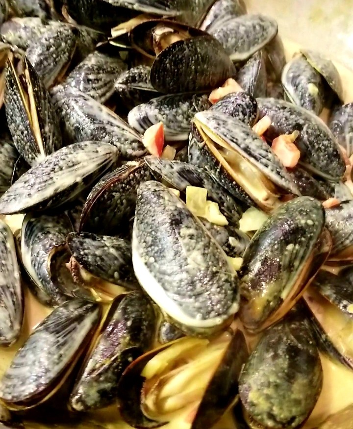 Moules Curry