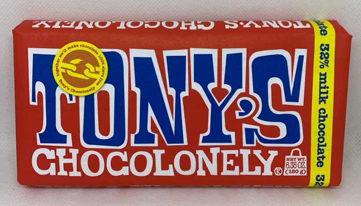 Tony's Milk Chocolate Bar